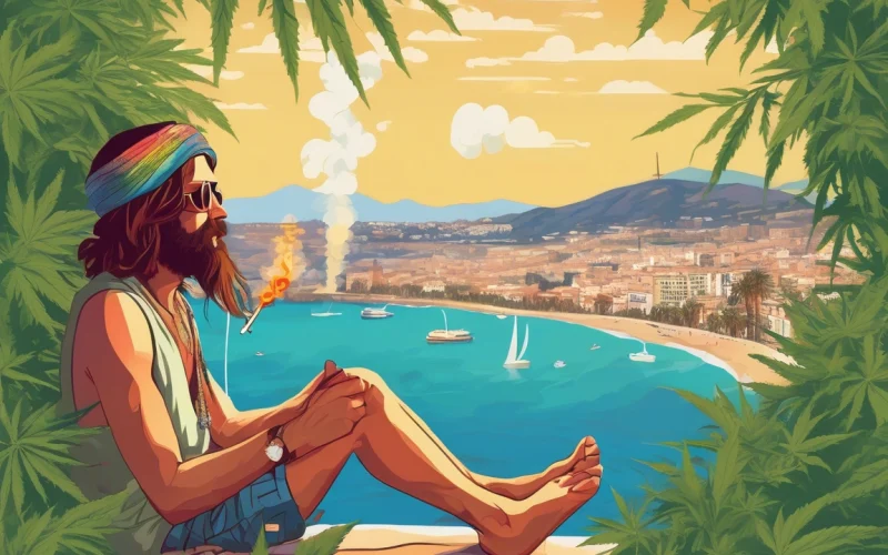 cali weed getting more populair in spain